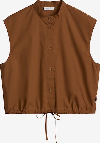 Chemisier Marc O'Polo DENIM en marron : devant