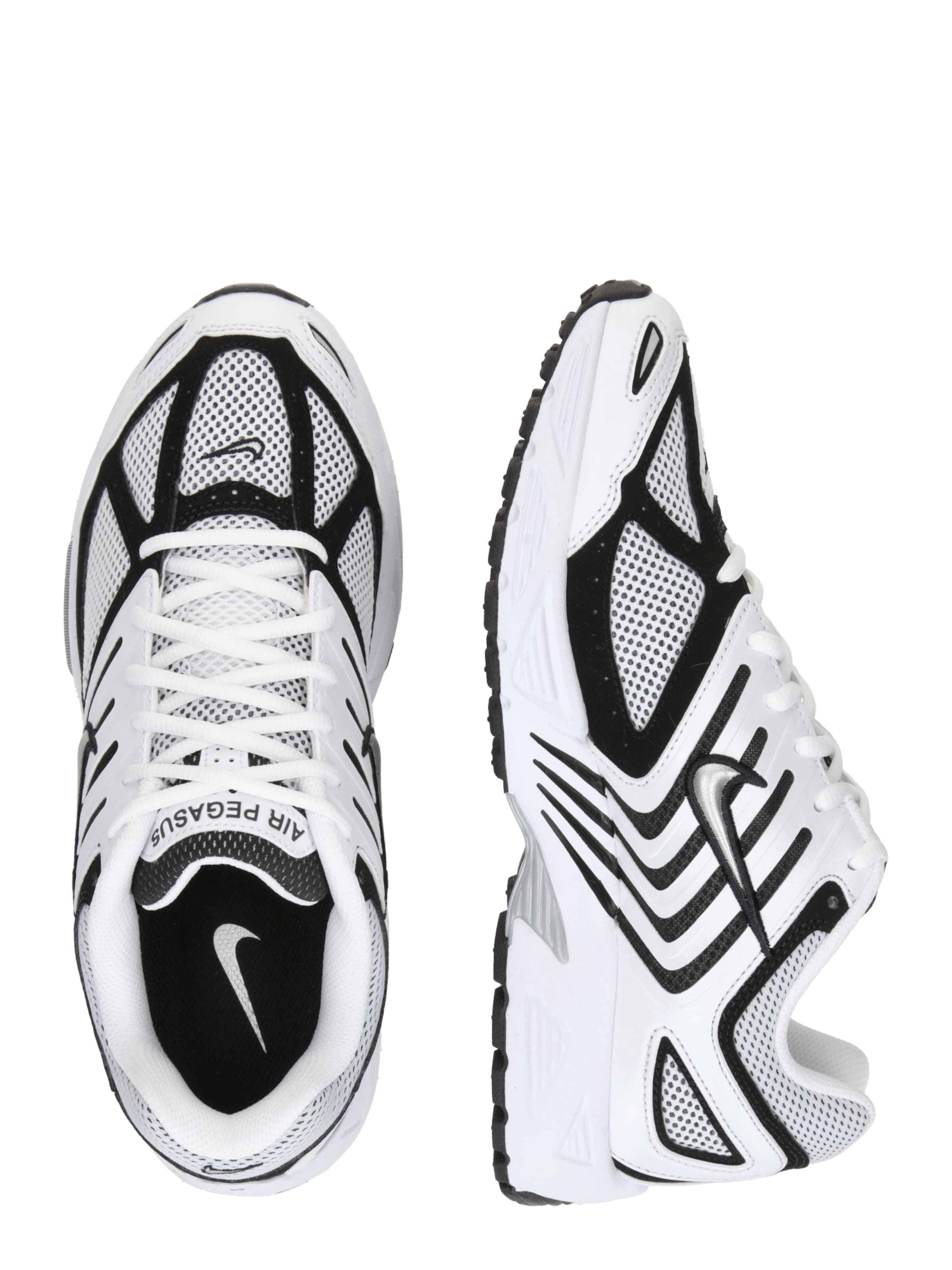 Nike Sportswear Ниски маратонки 'Air Pegasus 2005' в бяло