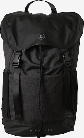 bugatti Backpack in Black: front