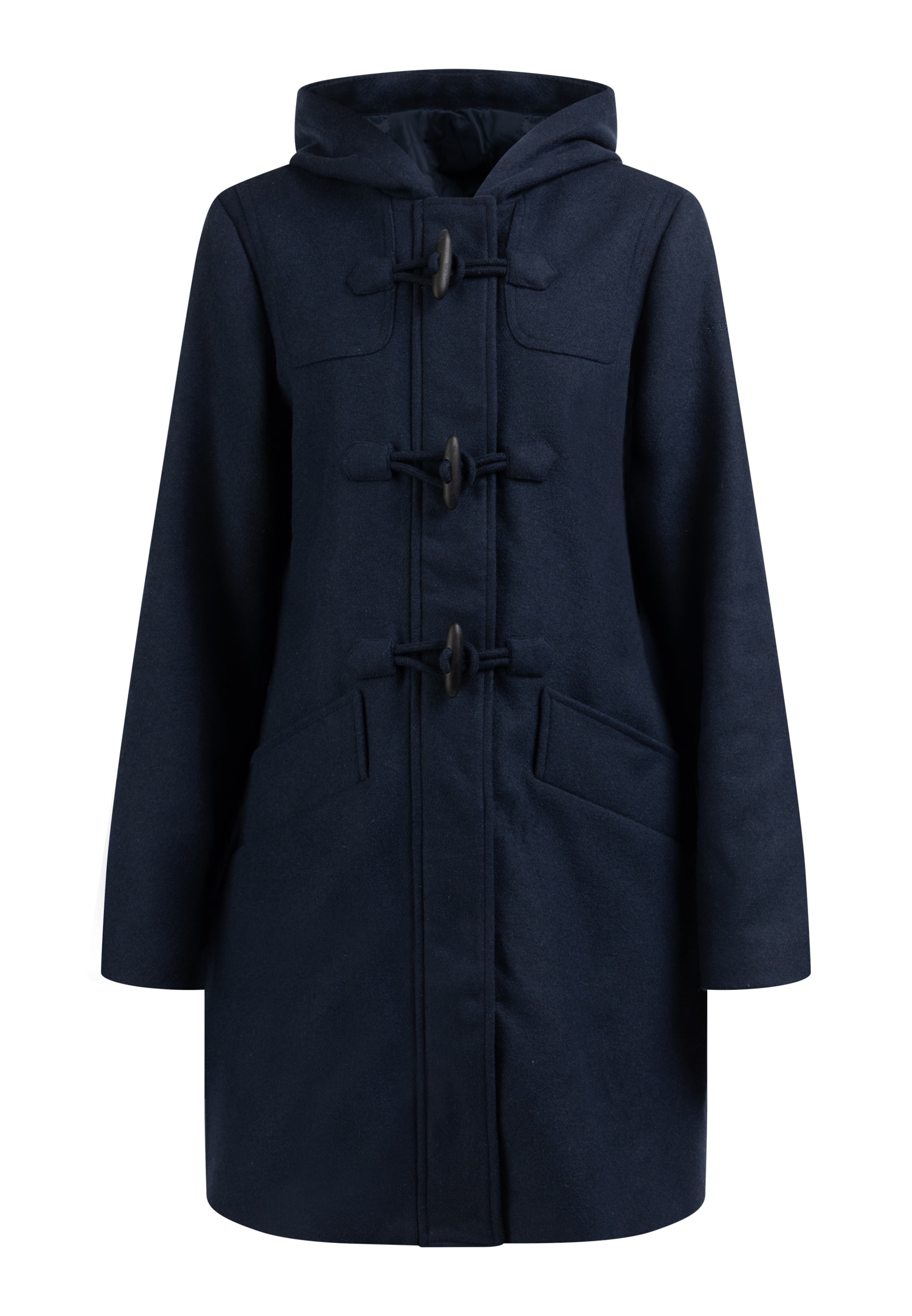 DreiMaster Klassik Wintermantel in Blau: Vorderseite