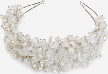 Sally Jane Bridal Haarschmuck 'Selena Tiara Silver' in Silber: Vorderseite