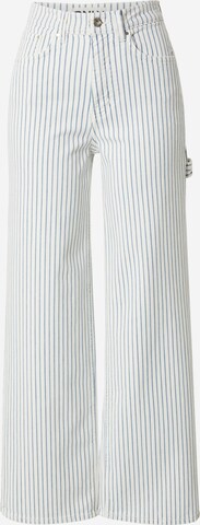 Wide leg Pantaloni 'HOPE' di ONLY in bianco: frontale