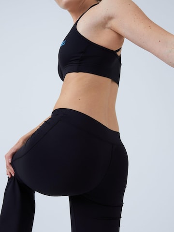 SPORTKIND Wide leg Sportbroek 'Jazzpants Regular' in Zwart