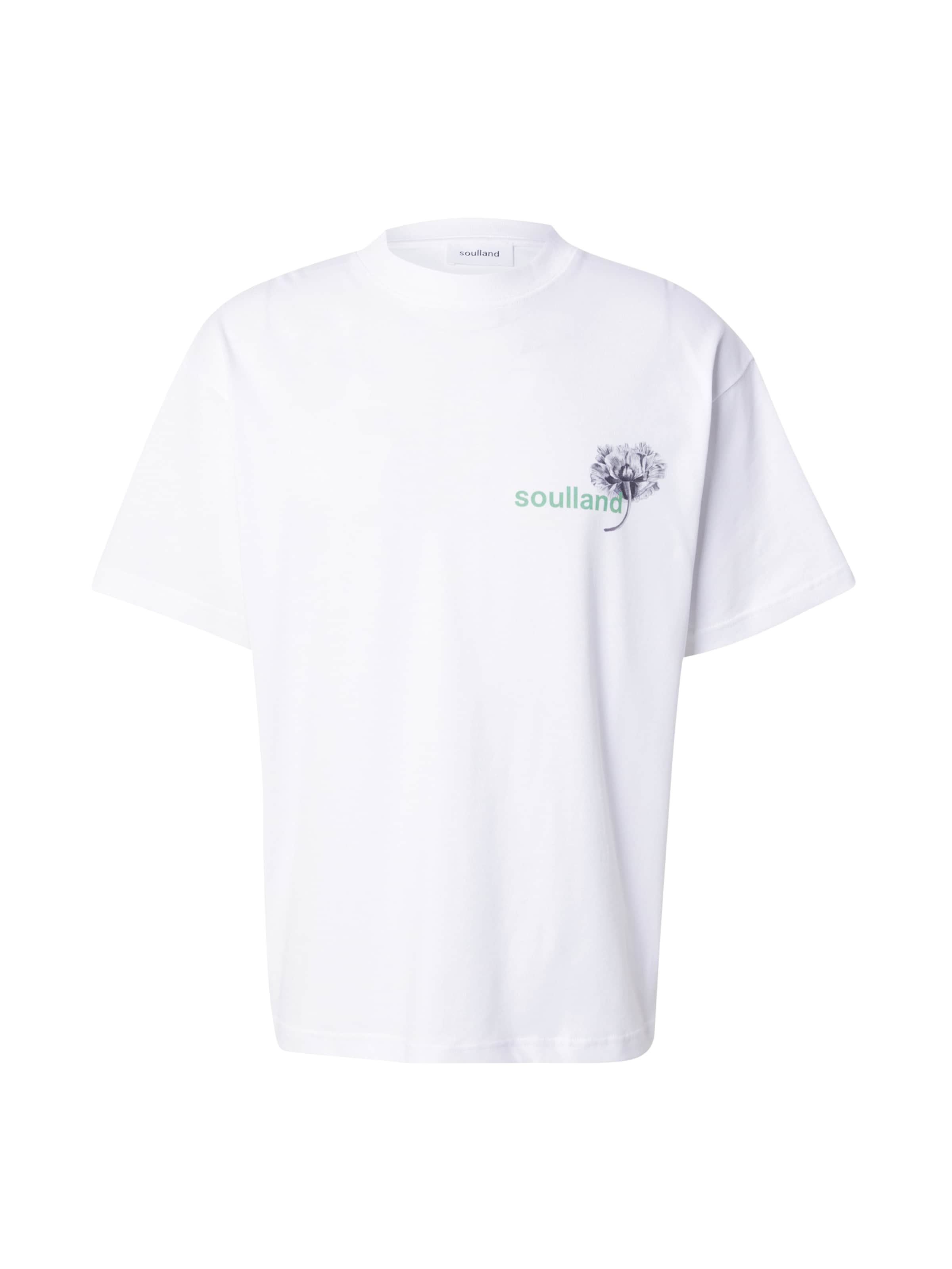 Soulland Μπλουζάκι 'KAI Adventure Awaits' σε λευκό: μπροστά