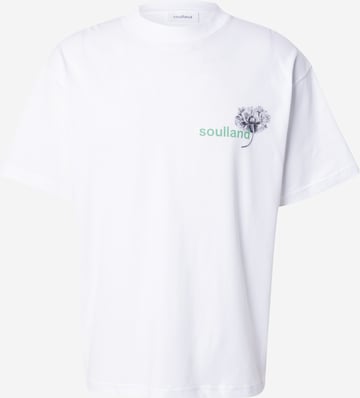 T-Shirt 'KAI Adventure Awaits' Soulland en blanc : devant