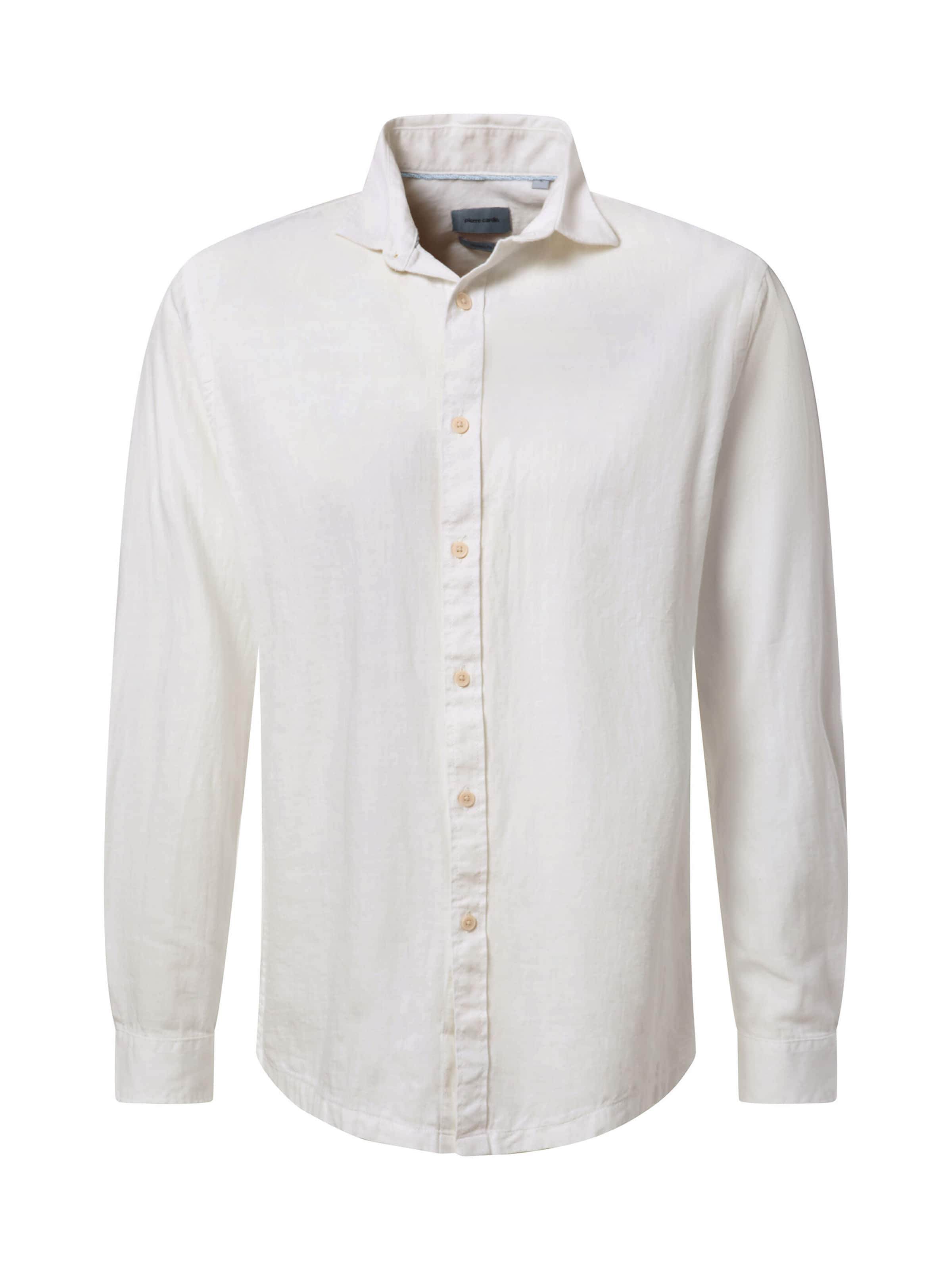 Coupe regular Chemise PIERRE CARDIN en blanc : devant