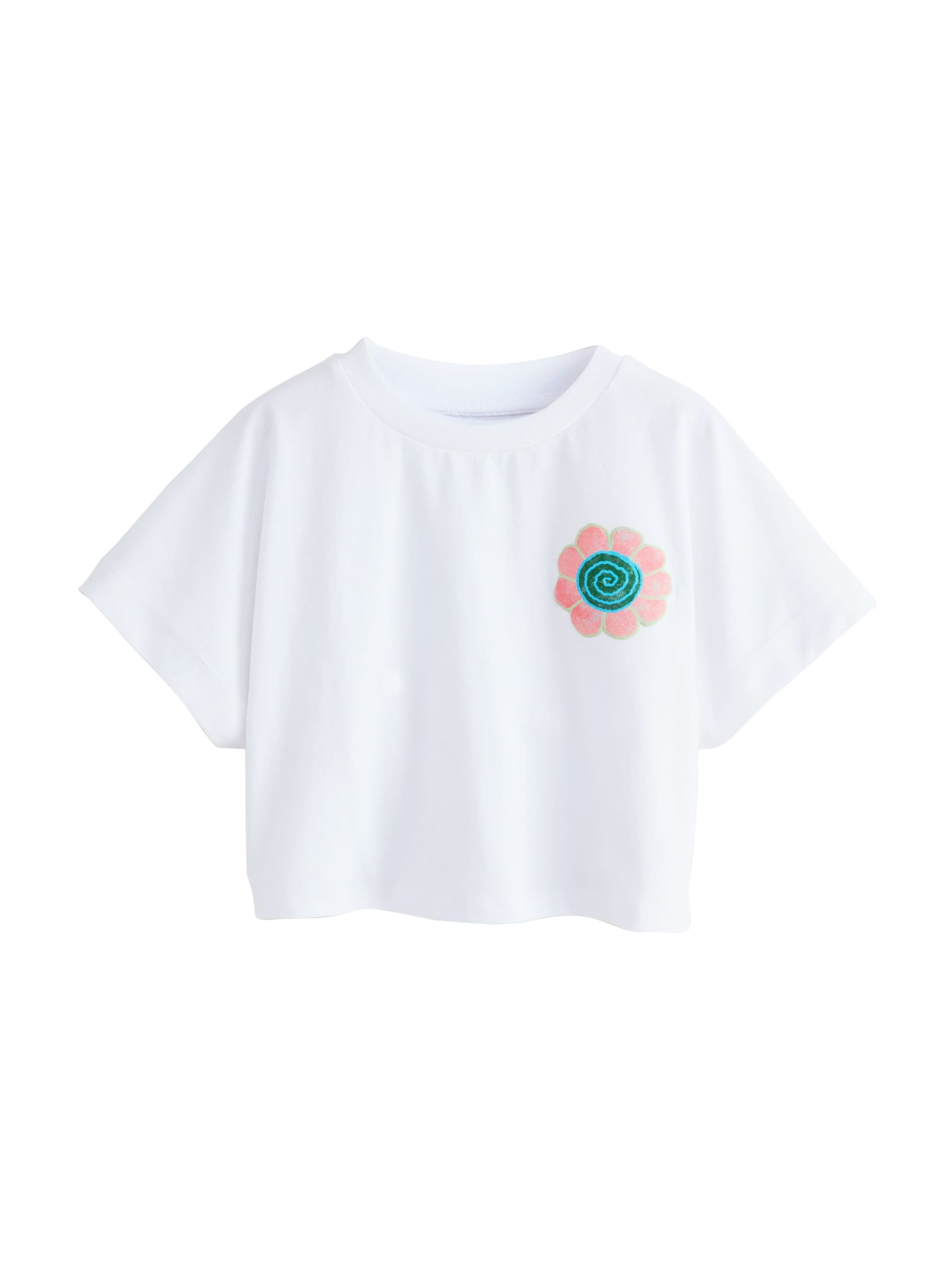 Next T-shirt i vit: framsida