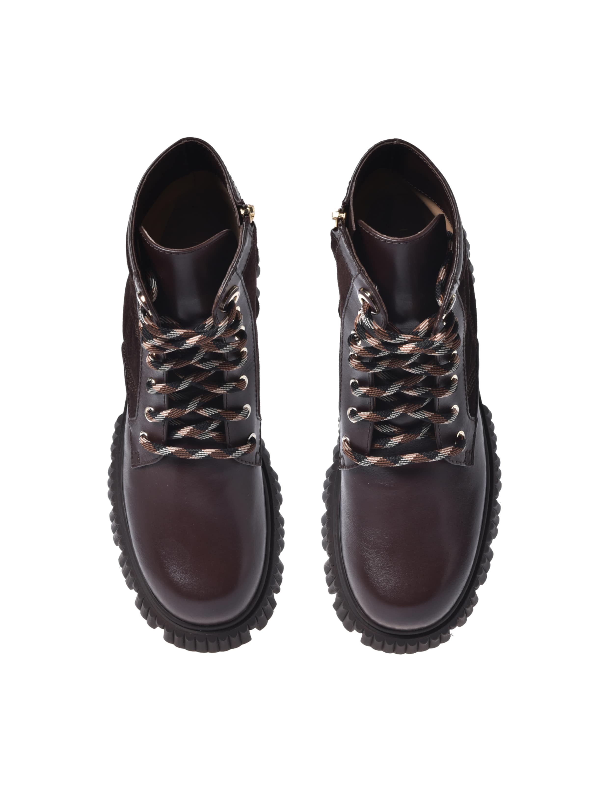 BALDININI Lace-up bootie in Brown