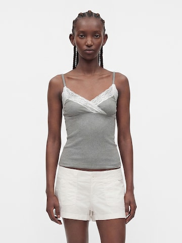 HOLLISTER Top - szürke: elől