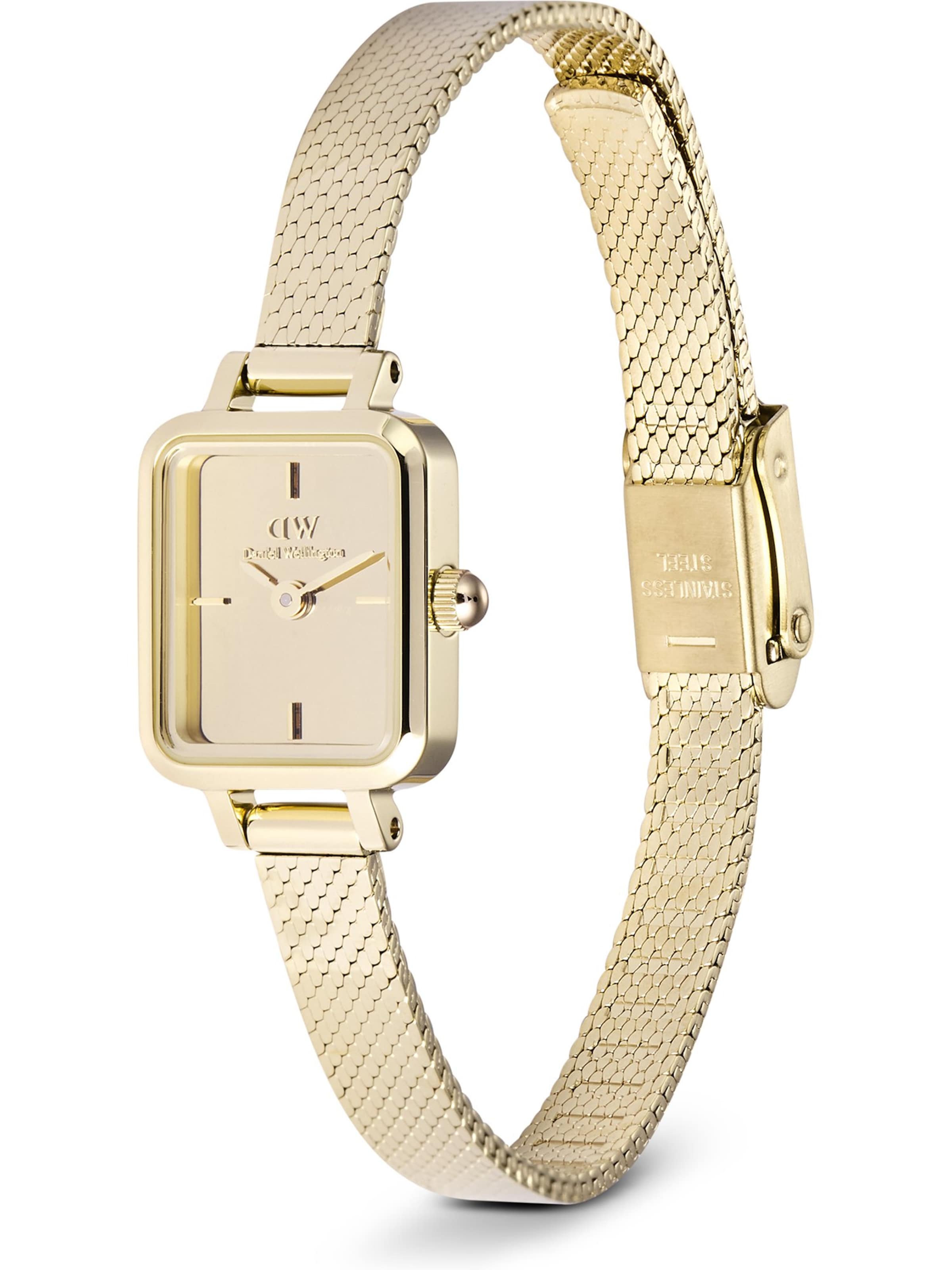 Daniel Wellington Uhr in Gold: Vorderseite