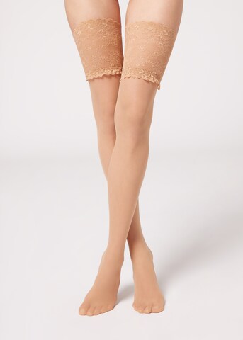 CALZEDONIA Feinstrümpfe in Beige: Vorderseite