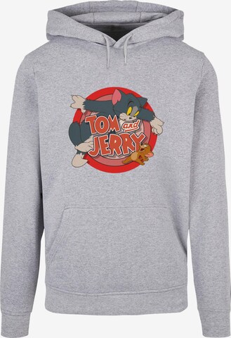 Sweat-shirt 'Tom And Jerry - Classic Catch' ABSOLUTE CULT en gris : devant