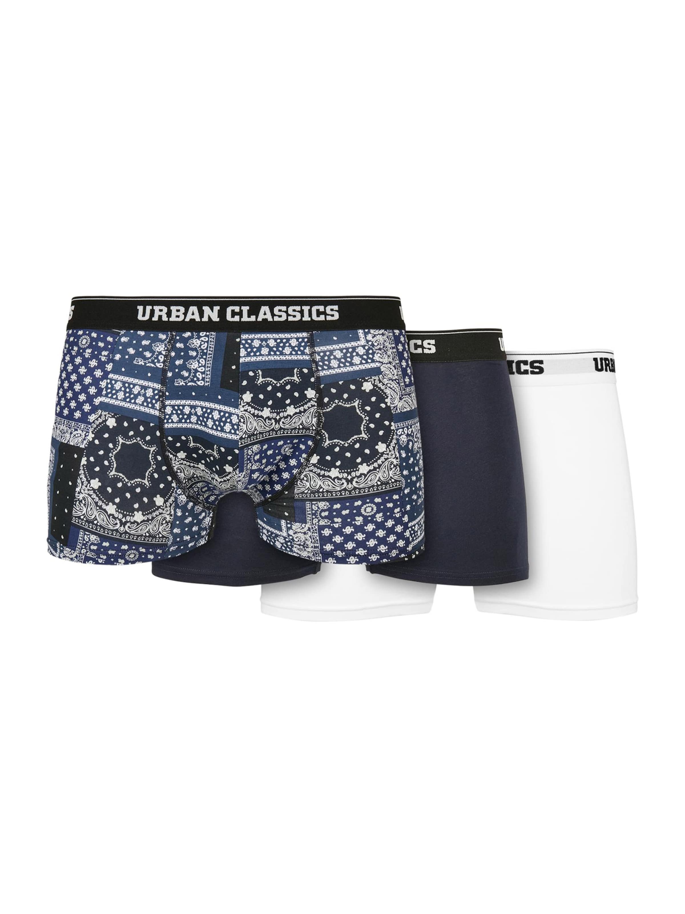 zils Urban Classics Bokseršorti: no priekšpuses