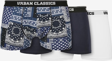 Urban Classics Boxer shorts in Blue: front