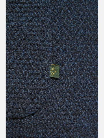 Charles Colby Knit Cardigan 'Earl James' in Blue