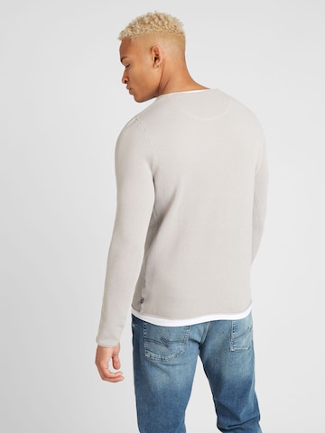 Pull-over QS en gris