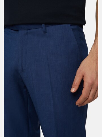 Boggi Milano Regular Pantalon 'Aria' in Blauw