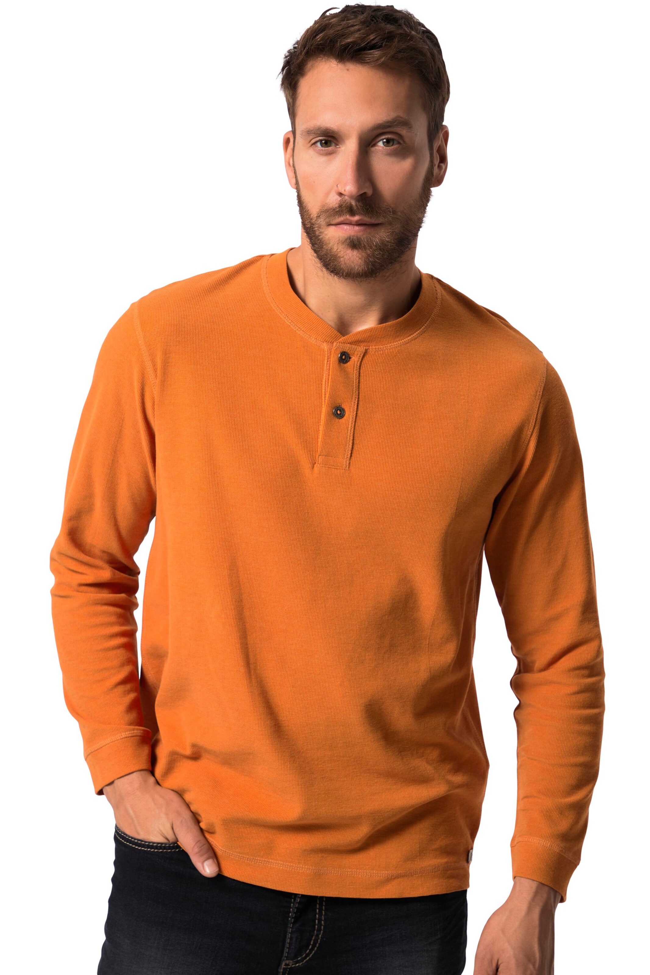 T-Shirt JP1880 en orange : devant
