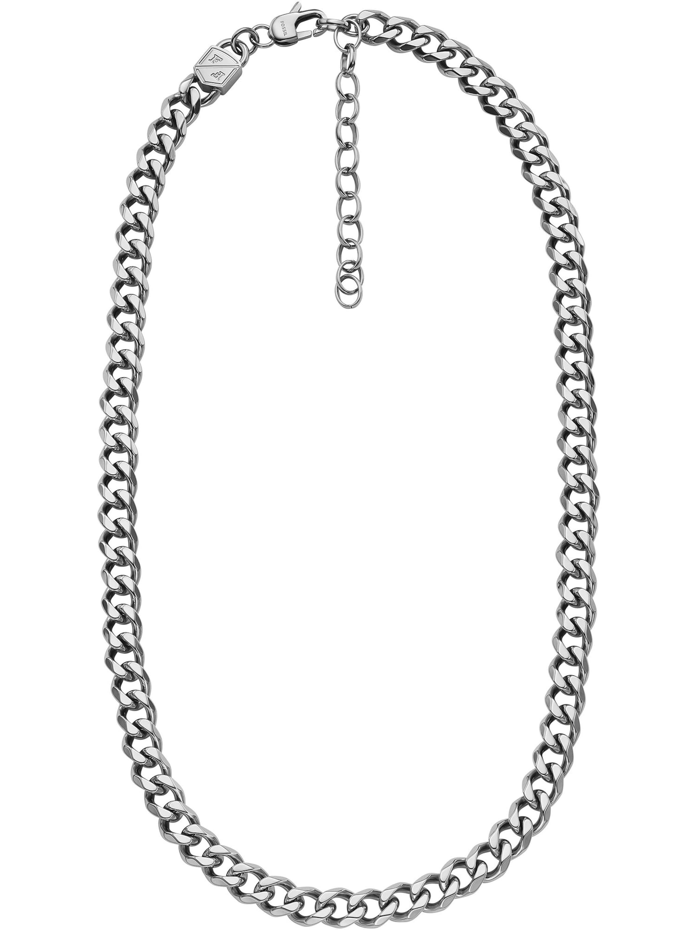 FOSSIL Łańcuszek 'ELLIS' w kolorze srebrny: przód