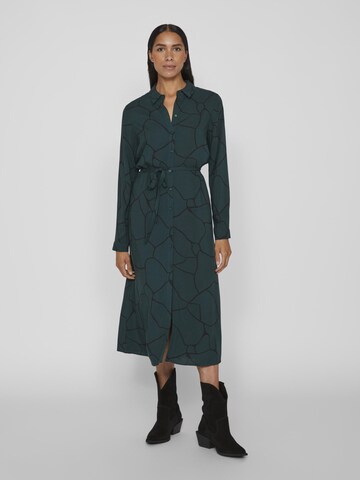 VILA Shirt Dress in Green