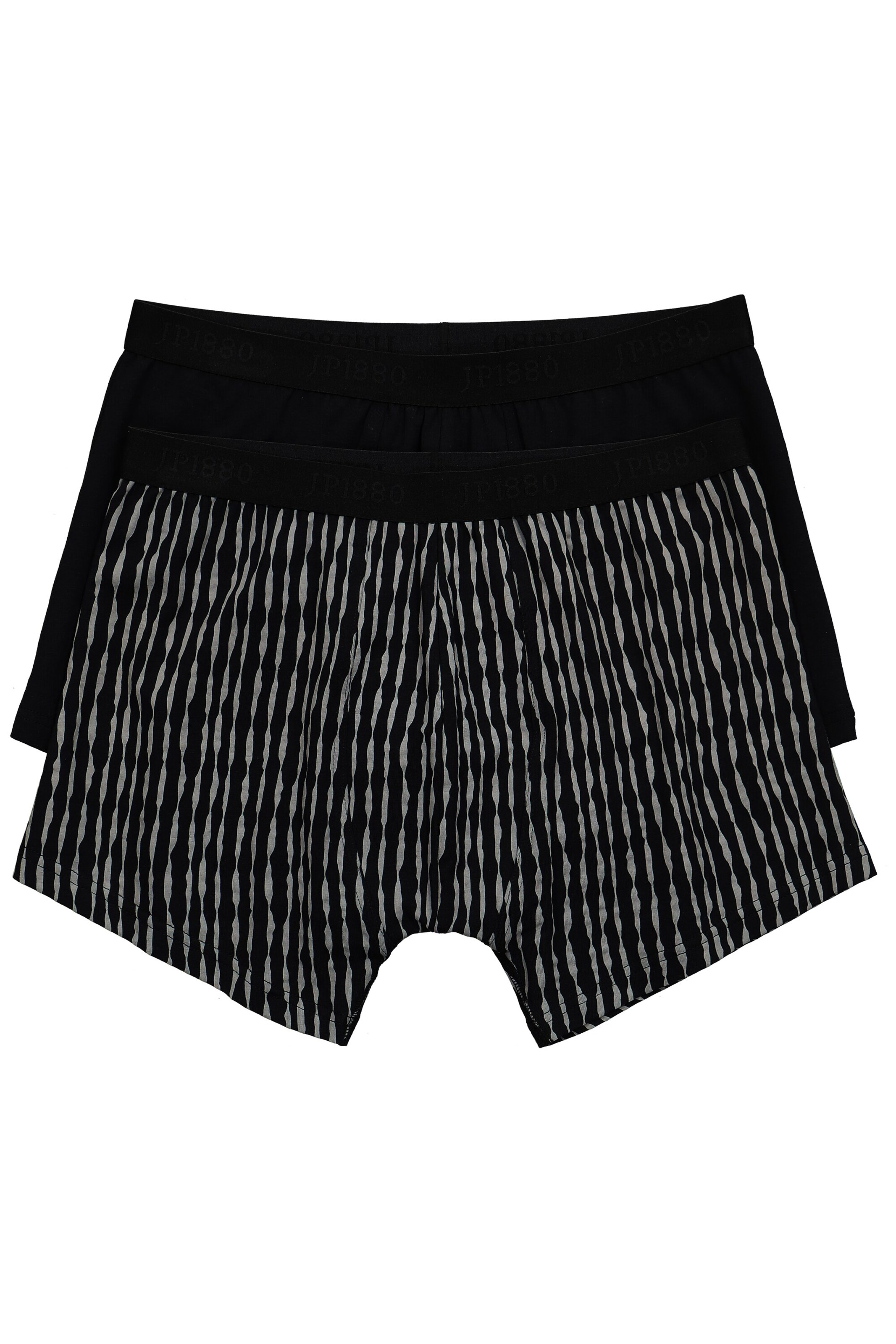JP1880 Boxershorts in Schwarz: Vorderseite