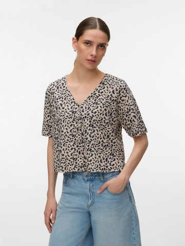 VERO MODA Bluse 'VMJESMILO' i grå: forside