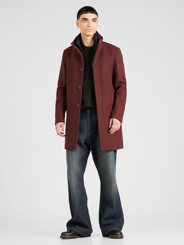 Matinique Regular fit Between-Seasons Coat 'Harvey' in Purple