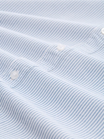 Coupe regular Chemise TOM TAILOR en bleu