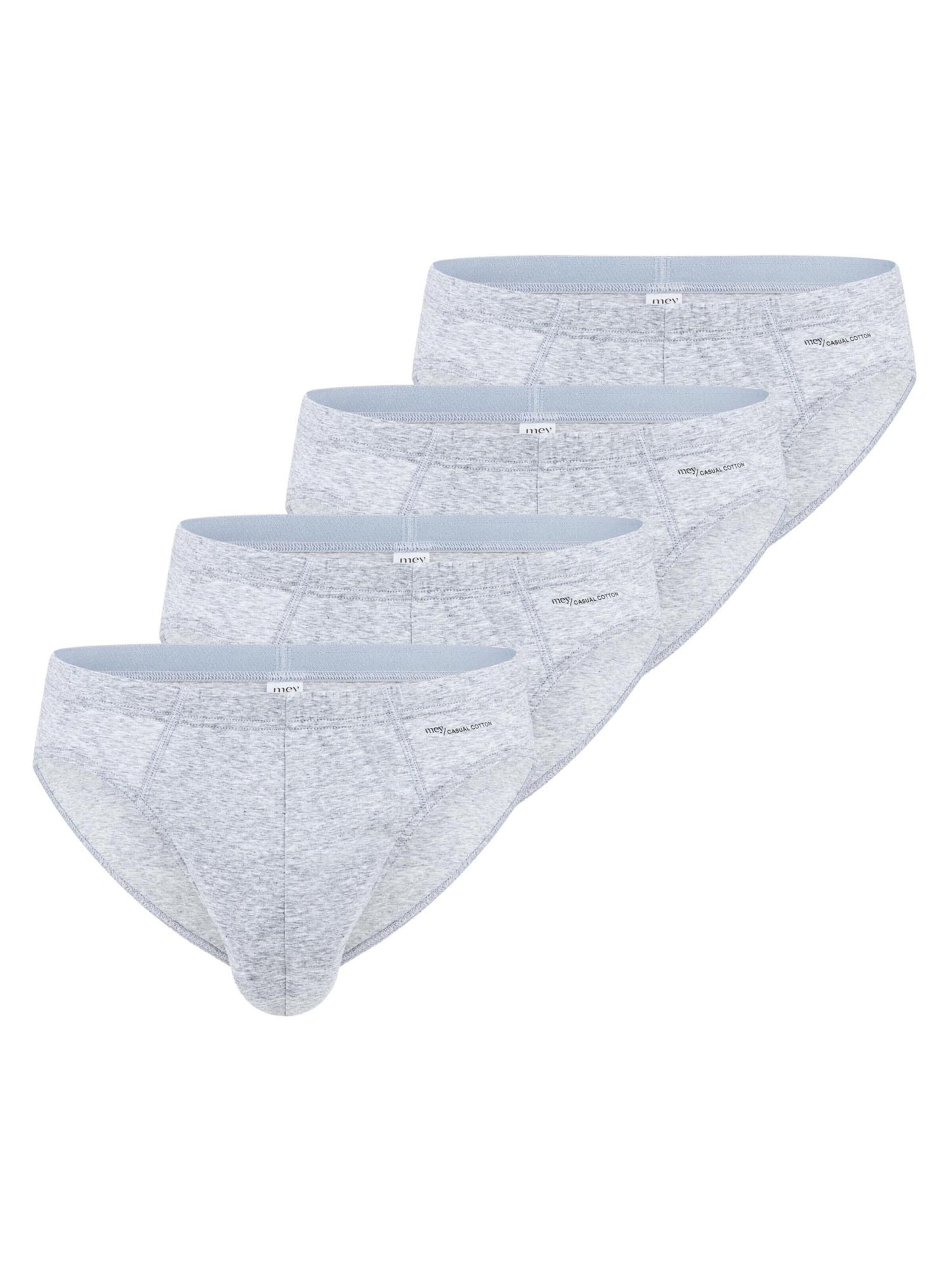 Mey Slip 'Casual Cotton' in Grey: front