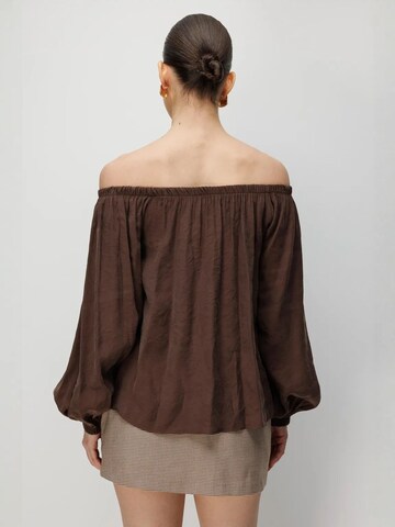 MixRay - Blusa em castanho