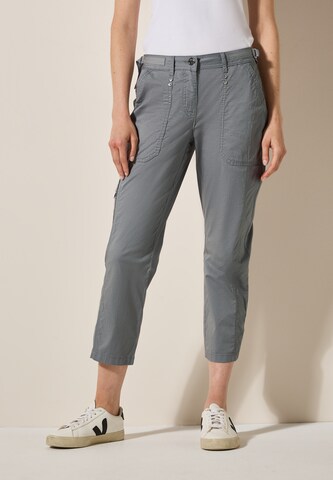CECIL Regular Cargo Pants in Grey: front