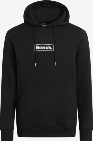 BENCH Sweatshirt 'Bennie 2' in Zwart: voorkant