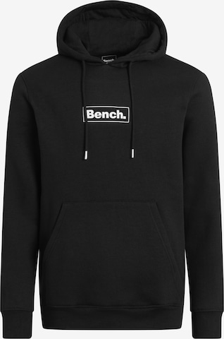 BENCH Sweatshirt 'Bennie 2' in Zwart: voorkant
