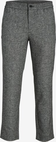 JACK & JONES Regular Trousers 'David' in Grey: front
