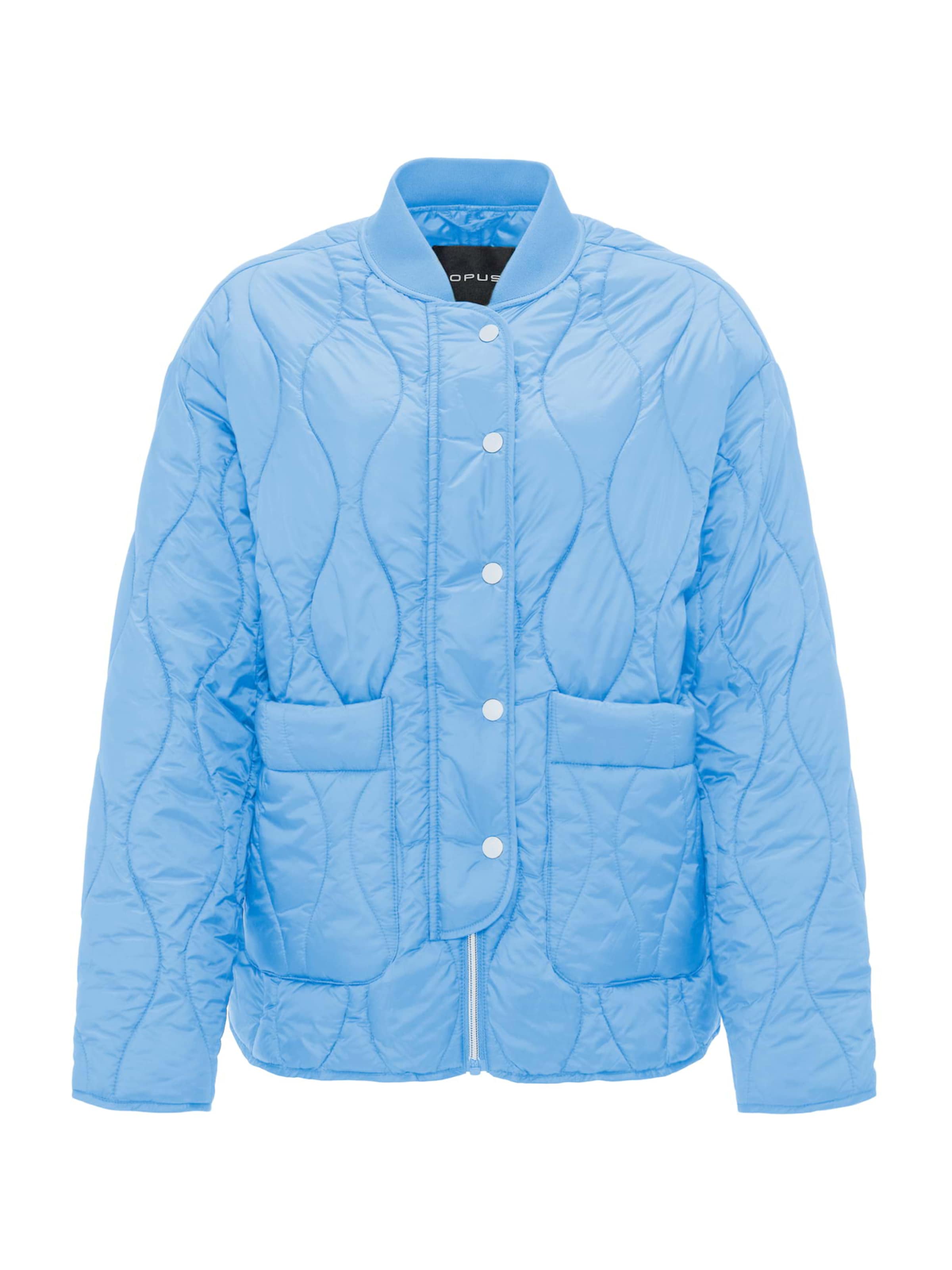 OPUSPrijelazna jakna 'Halotte' - plava boja: prednji dio