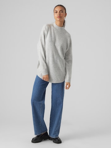 VERO MODA Sweater 'Plaza' in Grey