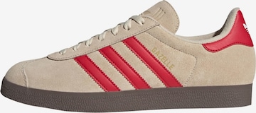 ADIDAS ORIGINALS Низкие кроссовки 'Gazelle' в Бежевый: спереди