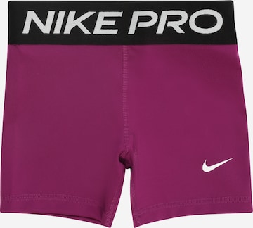 NIKE Spordipüksid, värv lilla: eest vaates