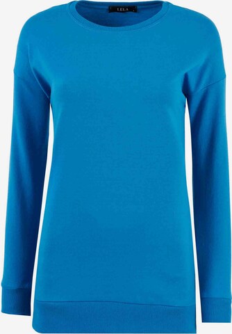 LELA Sweatshirt 'Lela' in Blue: front