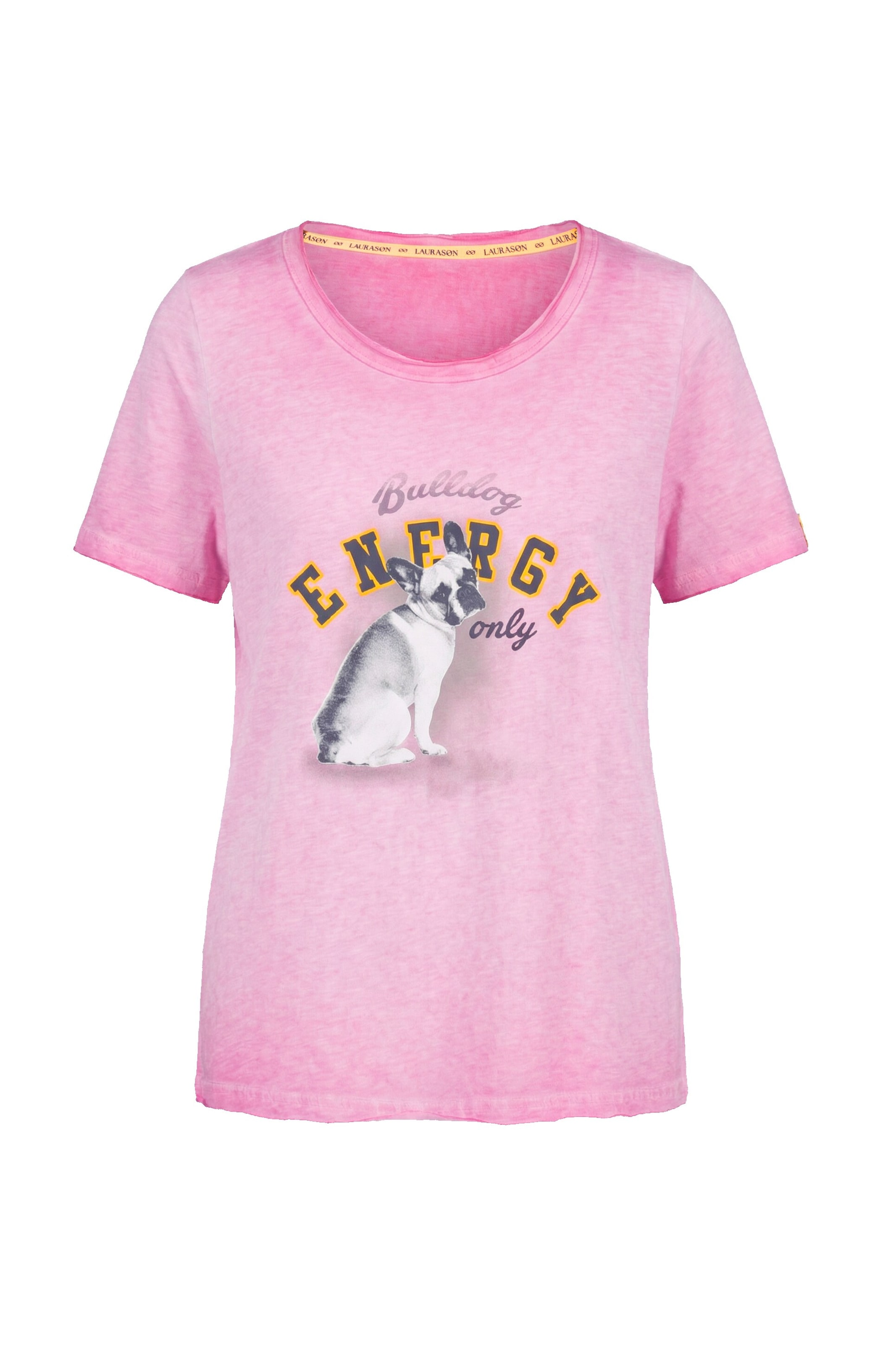 LAURASØN Shirt in Roze: voorkant