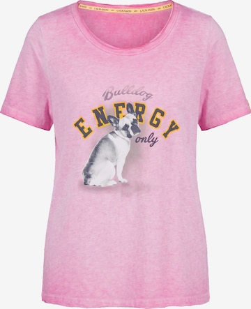 LAURASØN Shirt in Roze: voorkant