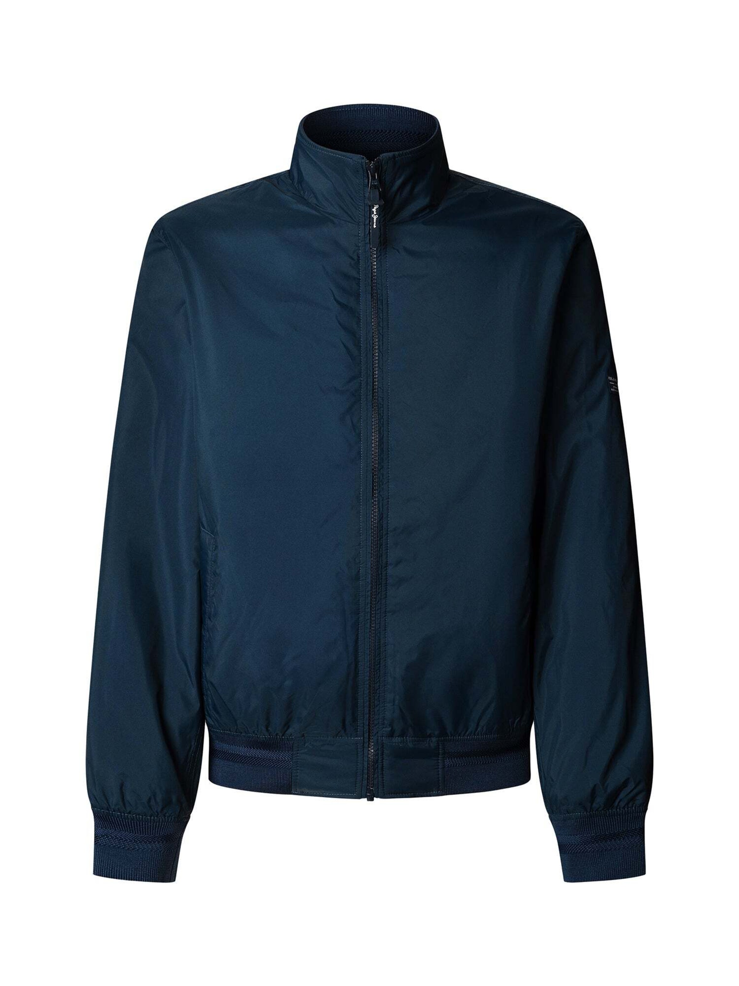 Pepe Jeans Between-Season Jacket 'Saunders' in Blue: front