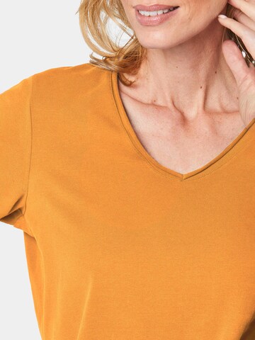 T-shirt Goldner en jaune