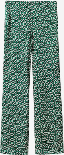 Pantaloni MANGO pe verde / negru / alb, Vizualizare produs