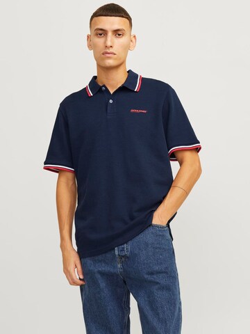 Maglietta 'JJCampa' di JACK & JONES in blu: frontale