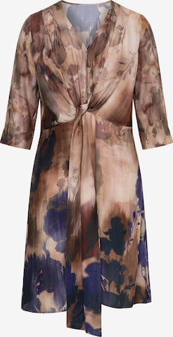 Ulla Popken Dress in Beige: front