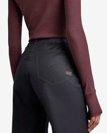 G-Star RAW Wide leg Broek in Zwart