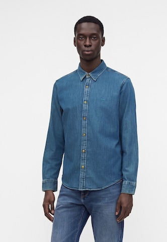 LEVI'S ® Regular fit Ing 'BATTERY HOUSEMARK' - kék: elől