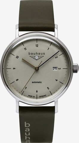 Bauhaus Analoog horloge in Zwart: voorkant