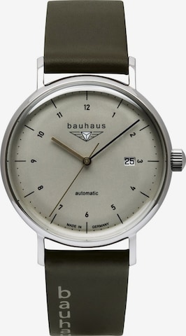 Bauhaus Analog Watch in Black: front